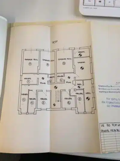 4-Zimmer-Wohnung im Wachmannquartier - Grundriss (196)