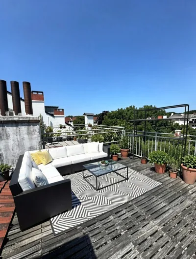 Herrschaftliches Altbremer Anwesen von 1903 - Terrasse - (KI generiert) (31)