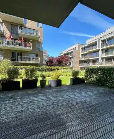 Lichtdurchflutete Wohnung mit Terrasse an der Weser - Terrasse (232)