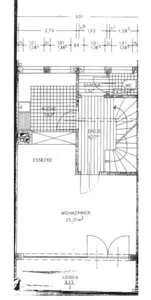 Gepflegtes Reihenmittelhaus in Horn-Lehe - Grundriss 1. OG (139)